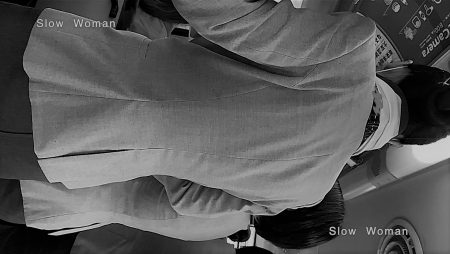PcolleレビューGcolleパンチラSlow Woman【絶品】魅惑のCAさんSP13☆ライトONで艶めかしい黒スト！3回トライで純白Ｐゲット^ ^-3